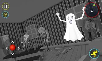 Scary Ghost House 3D تصوير الشاشة 1