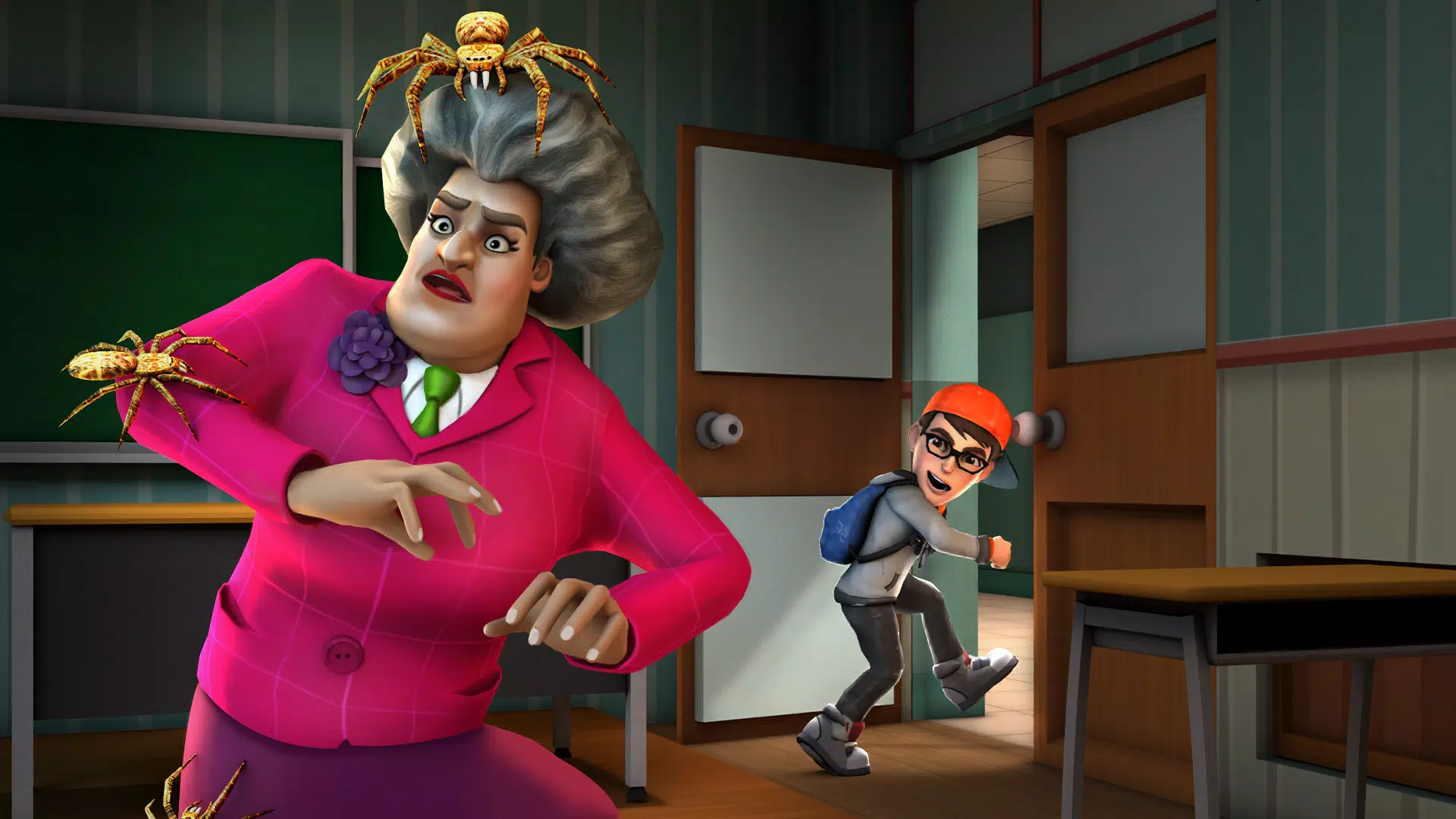 Scary Teacher 3D - OLD VERSION - Miss T Get Pranked - Android & iOS Game 