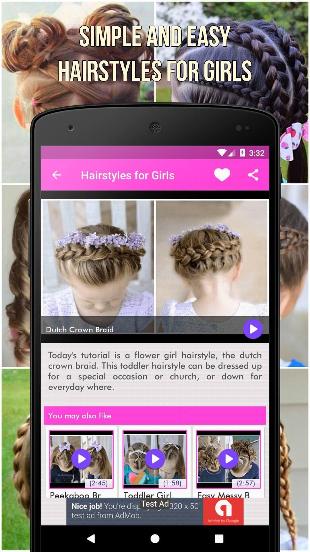 Hairstyles For Girls Step By Step Daily Use 2019 For Android