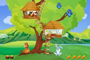 Tree house - Learning games-poster