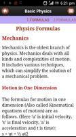 Basic Physics imagem de tela 1