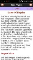 Basic Physics تصوير الشاشة 2