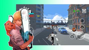 Chainsaw Man VS Zombie Game Ekran Görüntüsü 3