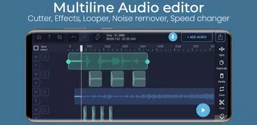 Pro Audio Editor - Music Mixer