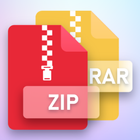 ZIP, RAR Extractor, Archiver icône