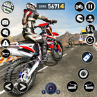 Motocross Racing Offline Games ไอคอน