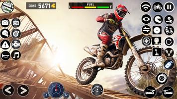 Motocross Racing Offline Games ภาพหน้าจอ 1