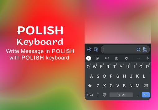 Polish English Keyboard 2020 poster