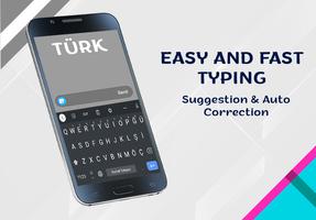 Easy Turkish English Keyboard 2020 capture d'écran 3