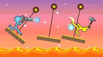 Stickman: Fighting Craft Game Affiche