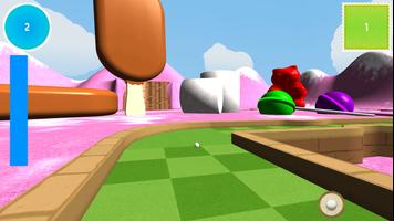 Candy World Mini Golf Poster