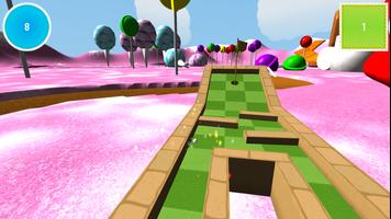Candy World Mini Golf captura de pantalla 1