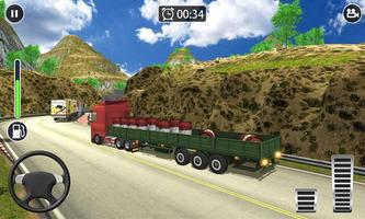 Truck Driver Free - Uphill Climb Racing 3D Affiche
