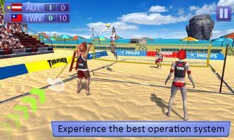 Volleyball Champion 2019 - 3D Beach  Volleyball imagem de tela 1