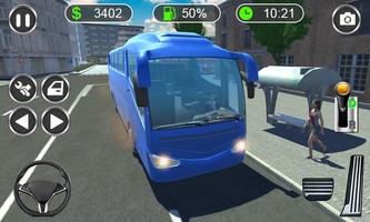 City Euro Bus Driver Sim 2019- bus simulator games ポスター