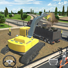 Heavy Excavator Driver 3D - excavator digging game icône