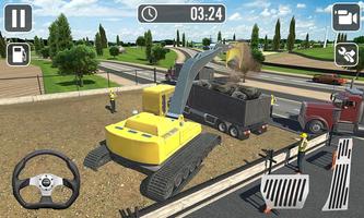 Heavy Excavator Driver 3D - excavator digging game ポスター