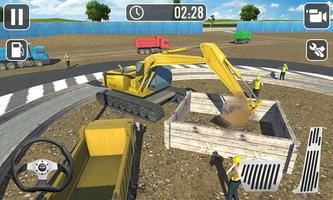 Heavy Excavator Driver 3D - excavator digging game capture d'écran 1