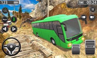 Uphill Climb Bus Driving Simulator - Bus Sim 3D Affiche