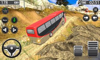 Uphill Climb Bus Driving Simulator - Bus Sim 3D imagem de tela 2