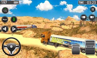 Mountain Truck Driving Simulator - Cargo Delivery capture d'écran 1