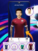 Football Jersey Maker app Affiche