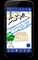 Canvas - sketch, draw & painting with color постер
