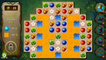 Match 3 Games - Forest Puzzle পোস্টার