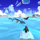 Shark VS Penguin Game icône