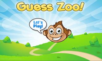 Zoo Animals Guessing Game پوسٹر