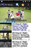 Korean TV Show, Drama, K-POP Video Collection capture d'écran 2