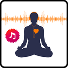 Meditation music relaxation icon