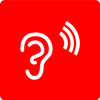 Tinnitus relief. Sound therapy icon