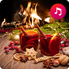 Зимняя музыка. рождественские иконка
