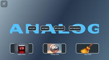 پوستر Floating Clock TV