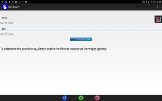 Sim Touch screenshot 1