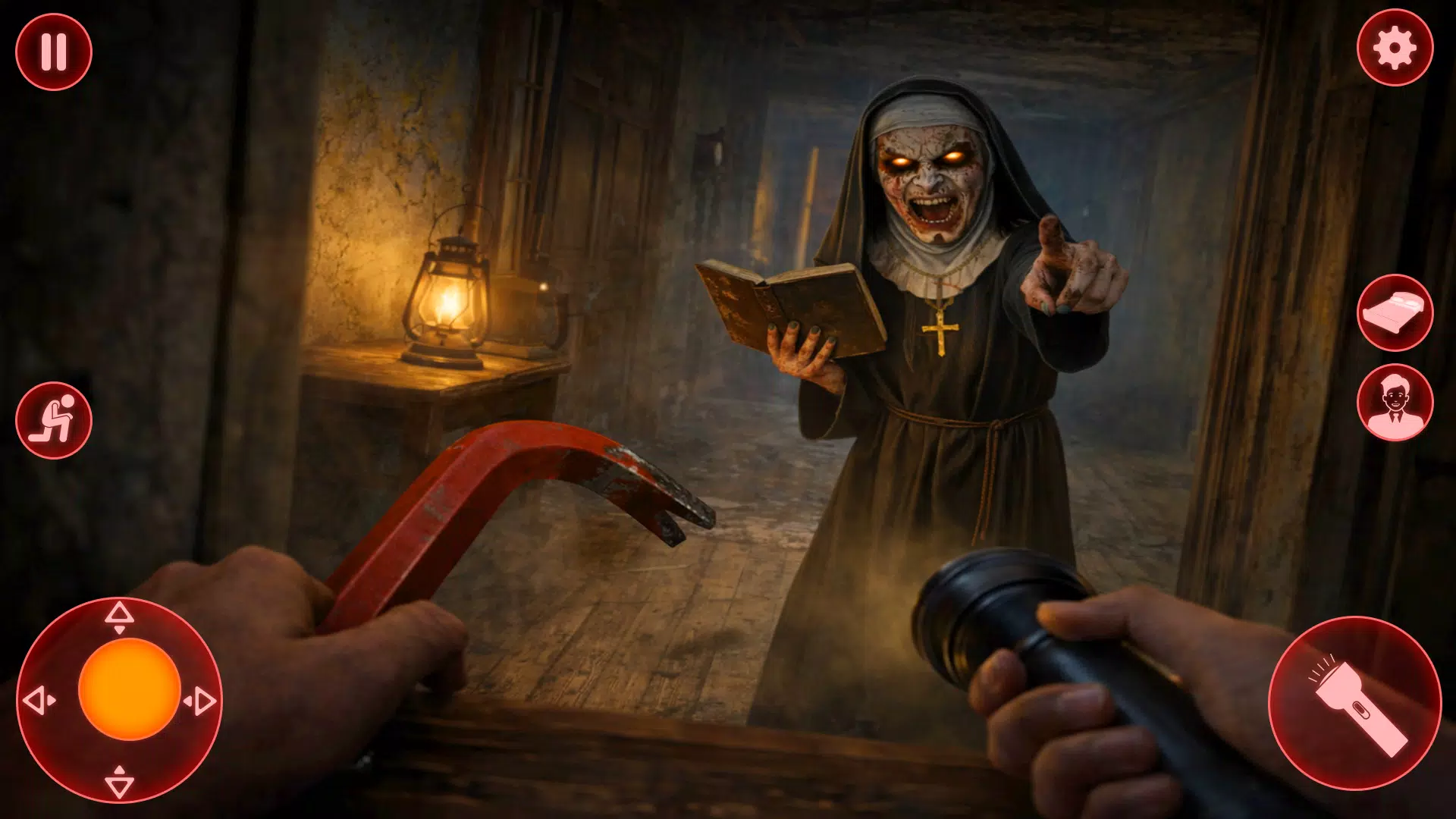 Scary Nun Haunted House Escape