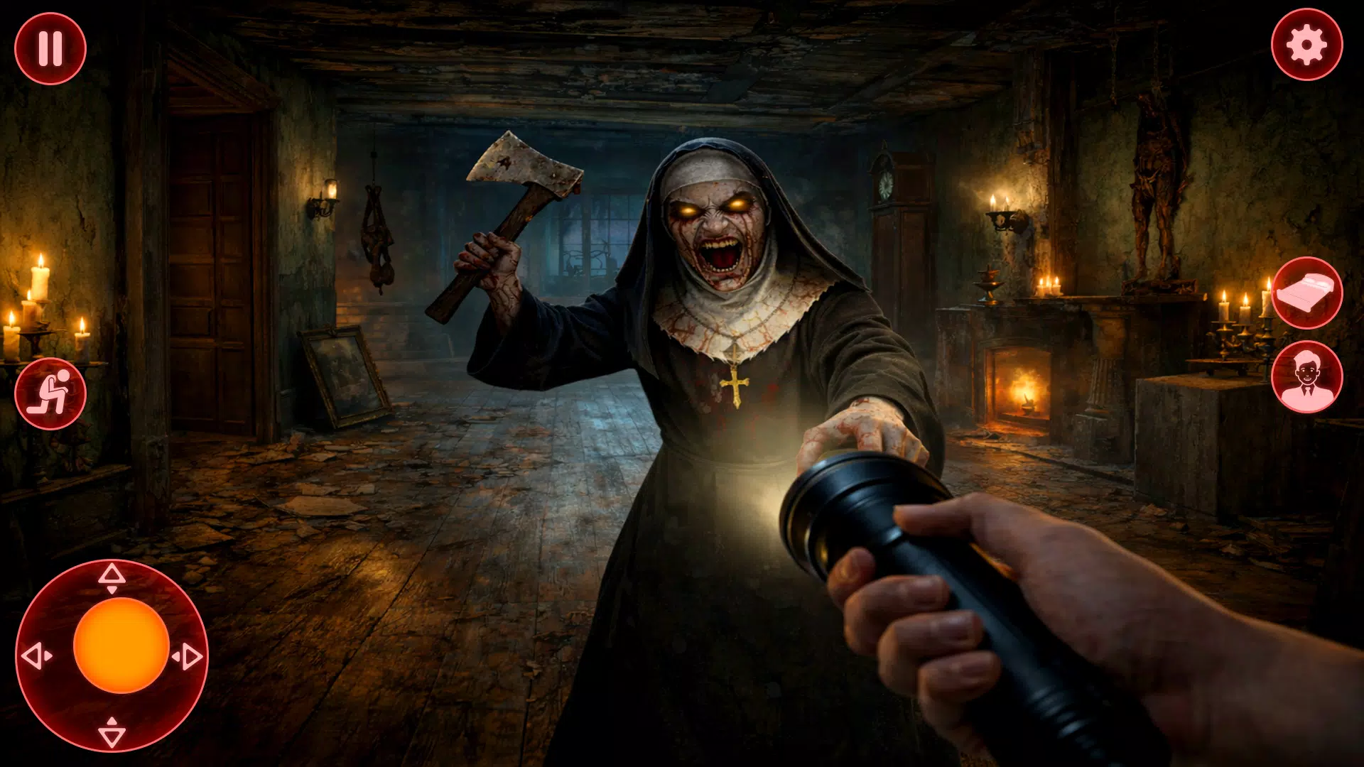 Scary Nun Haunted House Escape