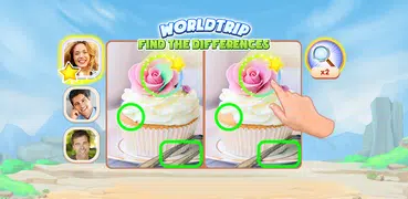 Worldtrip: Find 5 differences