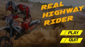 Real Highway Rider Affiche