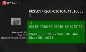 GS1 Analizador (Demo) captura de pantalla 3