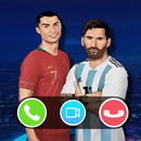 Messi & CR7 - Faux appel vidéo APK