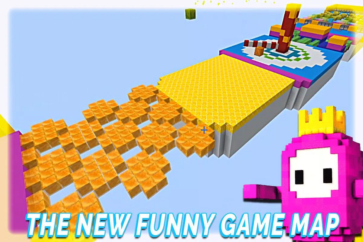 Mod Fall Guys + Parkour Race Map For Minecraft PE APK pour Android  Télécharger