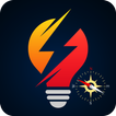 Flashlight +Compass - Super Br icon