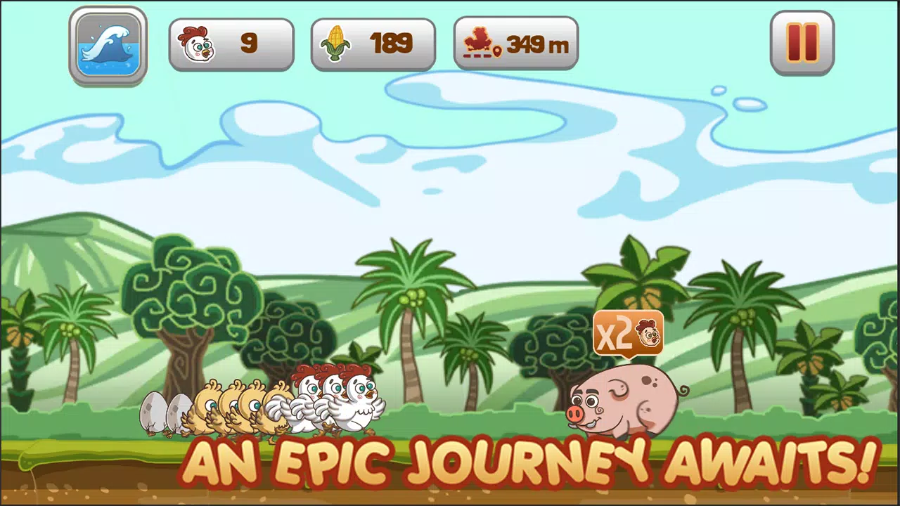 Chicken Tsunami Ver. 1.3 MOD APK, UNLIMITED CORN, UNLIMITED HEART, UNLIMITED EGGS