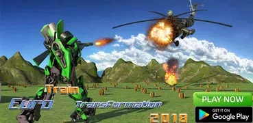ユーロ電車変換ロボット：Train Simulatorの