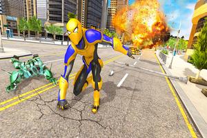 Flying Spider Rope Super-Hero screenshot 2