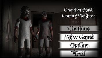 Grandpa Horror Mask  - Granny  plakat