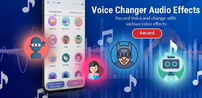 Voice Changer Audio Effects Affiche