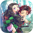 Papel de Parede de Nezuko e Tanjiro APK